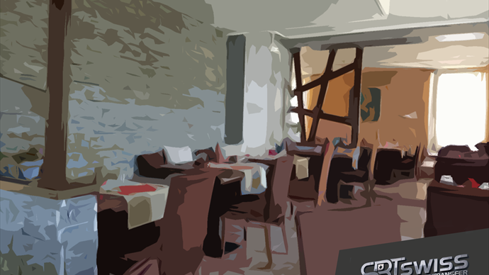 Ticino/Tessin: Frequentatissimo ristorante pizzeria/Vielbesuchtes Ristorante Pizzeria