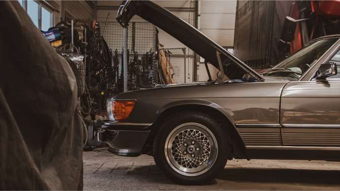 Attraktive Werkstatt für Klassische Fahrzeuge